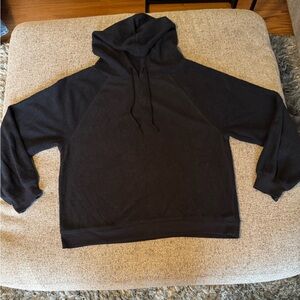 SO women’s black pullover with hood